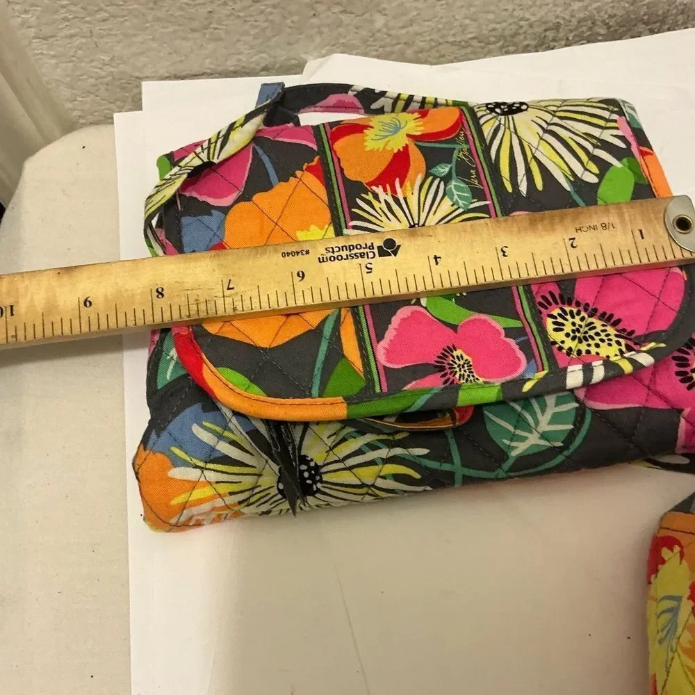 Bundle Vera Bradley shoulder and make up Floral Patterned Women's Bag